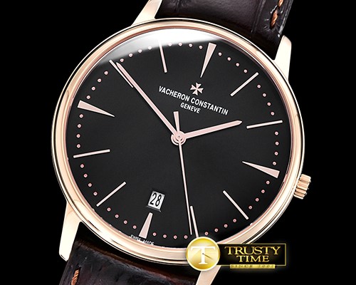 바쉐론콘스탄틴 Patrimony Ref.85150 RG/LE Black/Stick MKF V2 MY9015 -VC0115B