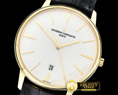 바쉐론콘스탄틴 Patrimony Ref.85150 YG/LE White/Stick MKF V2 MY9015 -VC0115D