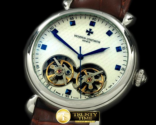 바쉐론콘스탄틴 Malte Duo Tourbillon SS/LE White Asian Auto 2813 -VC052