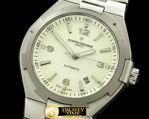 바쉐론콘스탄틴 Overseas SS/SS White Swiss Eta 28362 -VC054A