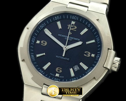 바쉐론콘스탄틴 Overseas SS/SS Blue Swiss Eta 28362 -VC054C
