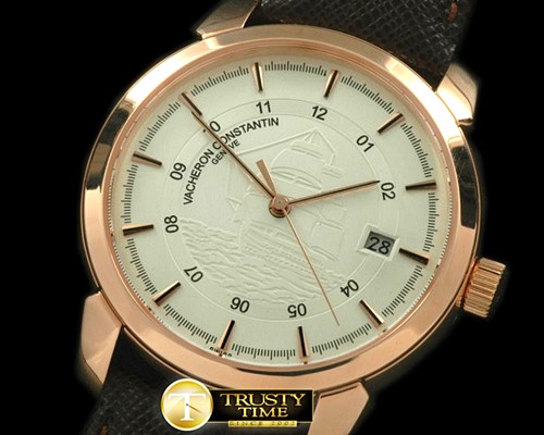 바쉐론콘스탄틴 Patrimony RG/LE White Jap Miyota 9015 -VC066A