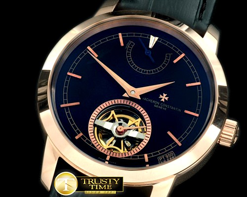 바쉐론콘스탄틴 Matle Tourbillon Reserve RG/LE Black Asian Auto 2813 -VC069A