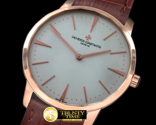 바쉐론콘스탄틴 Patrimony RG/LE White Jap Miyota 9015 -VC074C