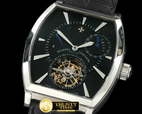 바쉐론콘스탄틴 Malte Tourbillon SS/LE Black Flying Tourbillon -VC078A