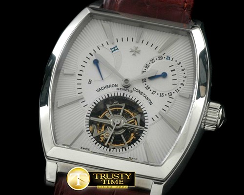 바쉐론콘스탄틴 Malte Tourbillon SS/LE White Flying Tourbillon -VC078B