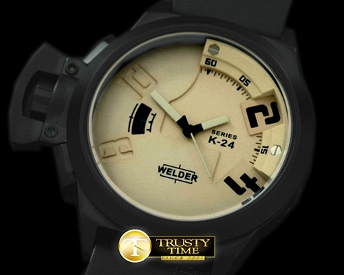 웰더 K24 Auto PVD/RU Cream/Black Asian 2813 -WLD004A