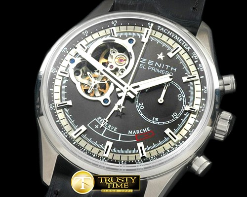 제니스 EP Chrono Tourbillon SS/LE Grey Venus 75 -ZEN013A