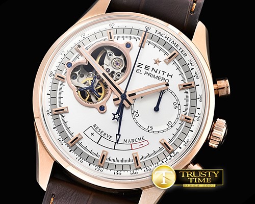 제니스 El Primero Chronomaster RG/LE White Venus 75 HW -ZEN027C