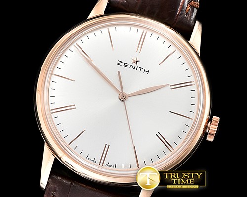 제니스 Zenith Elite 150th Annv. RG/LE White LHF MY9015 Mod -ZEN034A