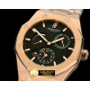 오데마피게 Royal Oak Reserve/Duo Time RG/RG Black Asian 23 Auto -AP0173C