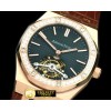 오데마피게 Royal Oak Tourbillon RG/LE/Diam Blue Real Tourbillon -AP0228D