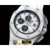 오데마피게 2014 Royal Oak Chronograph CER/RU Wht A7750 Sec@12 -AP0239