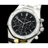 오데마피게 Royal Oak Chrono SS/SS Black Jap OS20 Quartz -AP0250B