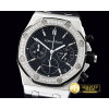 오데마피게 Royal Oak Ladies Chrono SS/RU Diam Bez Black VK Qtz -AP0345A
