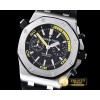 오데마피게 Royal Oak Offshore Diver Chrono SS/RU Black JF A3126 -AP0354