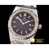 오데마피게 Royal Oak Ladies TT Brown SQtz -AP0356B