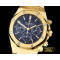 오데마피게 Royal Oak Chronograph Ref. 26320 YG/YG Blue A7750 -AP0358C