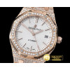 오데마피게 Royal Oak 15400 RG/RG Diam White JHF M9015/3120 -AP0363B