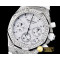 오데마피게 Royal Oak Ladies Chrono SS/RU Wht Diam Diam Bez VK64 -AP0368B
