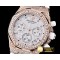 오데마피게 Royal Oak Ladies Chrono RG/RU Wht Diam Diam Bez VK64 -AP0369D
