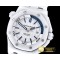 오데마피게 Royal Oak Diver CER/RU White/Blue JHF A2813 Mod3120 -AP0378F