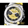 오데마피게 ROO Basel 2016 Diver Chrono SS/RU JHF Yellow A7750 Mod -AP0383B