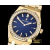 오데마피게 Royal Oak Ladies 33mm YG/YG Blue JF Swiss ETA Quartz -AP0405A