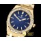 오데마피게 Royal Oak Ladies 33mm YG/YG Blue JF Swiss ETA Quartz -AP0405A