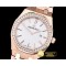오데마피게 Royal Oak Ladies Diams 33mm RG/RG Wht JF Swiss Quartz -AP0407B