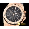 오데마피게 Royal Oak Chronograph 26320ST RG/LE Black JHF A7750 -AP0419A