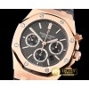 오데마피게 Royal Oak Chronograph 26320ST RG/LE Grey/Blk JHF A7750 -AP0419B
