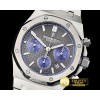 오데마피게 Royal Oak Chronograph 26320ST SS/SS Grey/Blue JHF A7750 -AP0487B