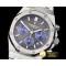 오데마피게 Royal Oak Chronograph 26320ST SS/SS Grey/Blue JHF A7750 -AP0487B
