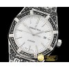 오데마피게 Royal Oak Ref.15400 Custom V2 SS/SS White Jap 821A Mod -AP0494A
