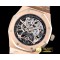 오데마피게 Royal Oak Skeletonal Tourbillon RG/RG Black Manual Wind -AP0500