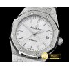 오데마피게 AP Royal Oak 37mm Frosted SS/SS White JHF MY9015 -AP0511A