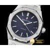 오데마피게 AP Royal Oak 37mm Frosted SS/SS Blue JHF MY9015 -AP0511B