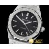 오데마피게 AP Royal Oak 37mm Frosted SS/SS Black JHF MY9015 -AP0511D