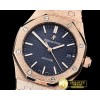 오데마피게 AP Royal Oak 37mm Frosted RG/RG Blue JHF MY9015 -AP0513A