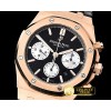 오데마피게 Royal Oak Chronograph 26320ST RG/LE Blk/Wht JHF A7750 -AP0516D