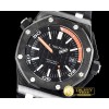 오데마피게 Royal Oak Diver 15707 CER/RU Black XF V2 Swiss 2836 Mod -AP0523B
