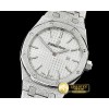 오데마피게 AP Royal Oak 33mm Frosted SS/SS White JHF V2 Swiss Qtz -AP0530C