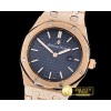 오데마피게 AP Royal Oak 33mm Frosted RG/RG Blue JHF V2 Swiss Qtz -AP0532C