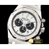 오데마피게 Royal Oak Chronograph 26331ST SS/SS Wht/Blk OMF A7750 -AP0559