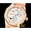 오데마피게 Royal Oak Reserve/Duo Time 26120 RG/RG White Asia 23J -AP0561