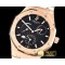 오데마피게 Royal Oak Reserve/Duo Time 26120 RG/RG Black Asia 23J -AP0563