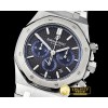 오데마피게 Royal Oak Chronograph 26331ST SS/SS Grey/Blue OMF A7750 -AP0568B