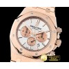 오데마피게 Royal Oak Chronograph 26331ST RG/RG White OMF A7750 -AP0569B
