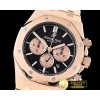오데마피게 Royal Oak Chronograph 26331ST RG/RG Black OMF A7750 -AP0569D